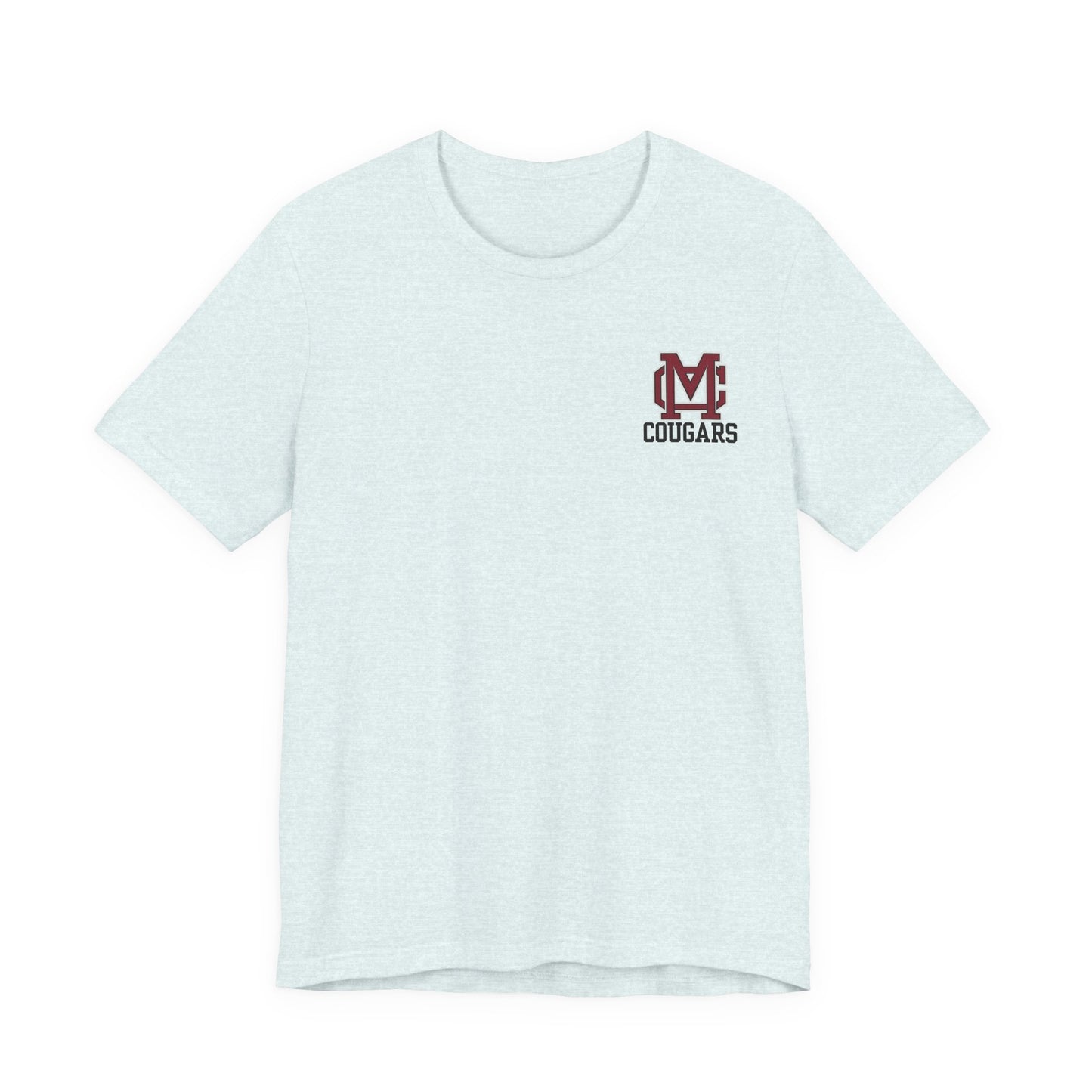 BELLA CANVAS - Cougars Vintage Mascot Tee — Retro Cougar Graphic Short Sleeve Shirt