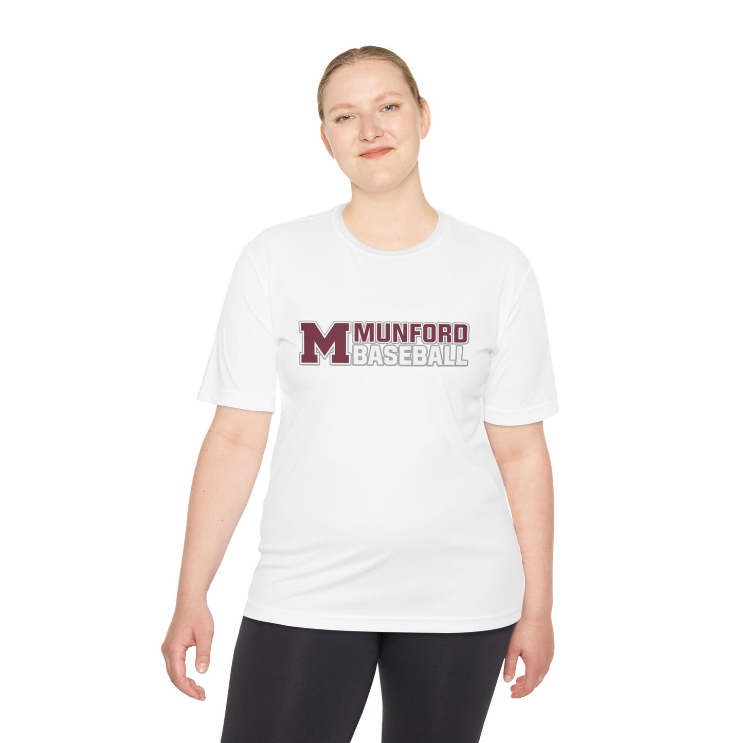 Munford Baseball Moisture-Wicking Tee