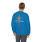 GILDAN -GET DOWN IN THE GOSPEL GRAY CROSS WHITE FONT