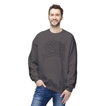 Jesus Arch Logo Sweatshirt — Christian Crewneck Pullover