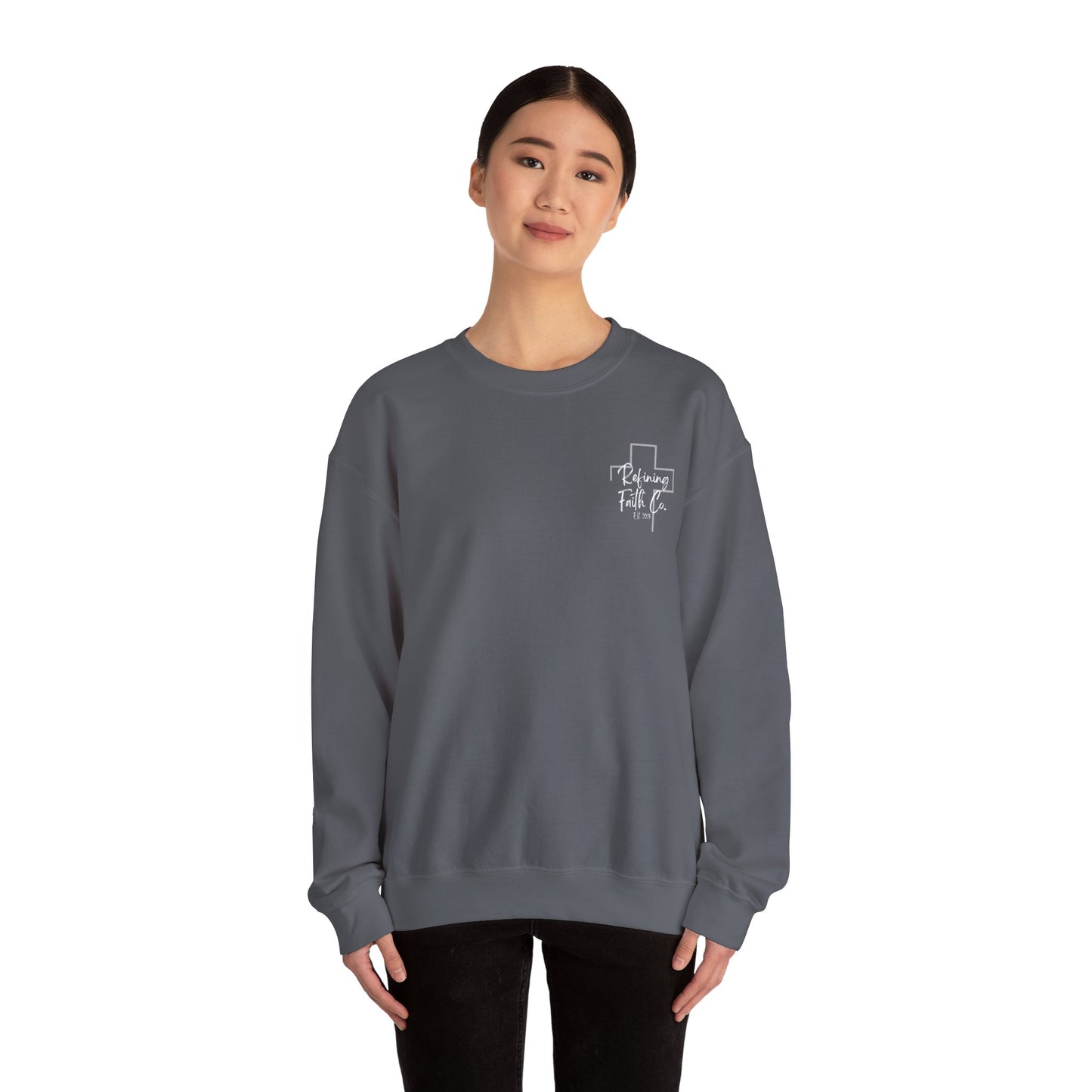 YOU ARE SO LOVED WHITE FONT ADULT SWEATSHIRT
