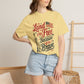 COMFORT COLORS - Land of the Free Because of the Brave T-Shirt — Patriotic Statue of Liberty Graphic Tee