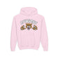 YOUTH COUGARS HOODIE WHITE FONT