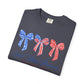 God Bless America Patriotic T-Shirt — Red, White & Blue Bow Design