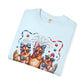 COMFORT COLORS - Patriotic Chickens T-Shirt — 4th of July Farm Animal Graphic Tee