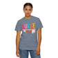 COMFORT COLORS - T-Shirt — "Nurse Tour" Colorful Cute Nursing Graphic Tee