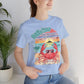 BELLA CANVAS -Crabby Beach Vibes T-Shirt — "Nighter" Sunglasses Crab Sunset Tee
