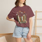 COMFORT COLORS - *** WANT TO PERSONALIZE THIS ?" - DO NOT ORDER THIS, PLEASE EMAIL ME @REFININGFAITHCOMPANY@GMAIL.COM*** Teacher Bookshelf T-Shirt – Personalized “Mrs. Hayes” Pencil & Floral Reading...