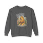 COMFORT COLORS - Roaring Lion Crewneck Sweatshirt — "The Lion Roars" Graphic