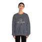 GET DOWN IN THE GOSPEL ADULT SWEATSHIRT GRAY CAMO CROSS