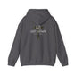 GET DOWN IN THE GOSPEL ADULT HOODIE GREEN CAMO CROSS