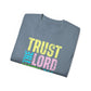 Christian T-Shirt - "Trust the Lord With All Your Heart" Colorful Faith Tee