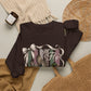 GILDAN - Vintage Mallard Duck Crewneck Sweatshirt — Rustic Ribbon Bird Graphic
