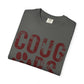 COMFORT COLORS - Cougars Distressed Paw T-Shirt