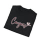 GILDAN - Cougars Script T-Shirt — Retro Pink Heart Team Tee