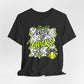 ***NEED TO PERSONALIZE THIS ? DO NOT ORDER THIS SHIRT - CONTACT ME @REFININGFAITHCOMPANY@GMAIL.COM TO PERSONALIZE THIS ***  - Batter Up Chicks Softball T-Shirt — "Batter Up Chicks #9" Neon Green Team...
