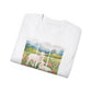 GILDAN - Lamb In Wildflowers Tee – "The Lord Is My Shepherd" Cotton T-Shirt