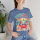BELLA CANVAS -Crabby Beach Vibes T-Shirt — "Nighter" Sunglasses Crab Sunset Tee