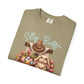 COMFORT COLORS -  Silly Rabbit Easter Bunny T-shirt | Pastel Eggs, Basket, Cross Back Print