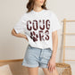 COMFORT COLORS - Cougars Distressed Paw T-Shirt