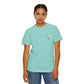 COMFORT COLORS - Catch me at the lake 2 side design tee