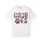 COMFORT COLORS - Cougars Distressed Paw T-Shirt