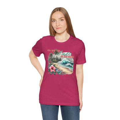Beach T-Shirt — “You Are the Salt of the Earth” Vintage Tropical Graphic Tee