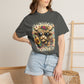 COMFORT COLORS - Cow Graphic T-Shirt — "All the Good Ones Are a Little Crazy" Floral Sunflower Design
