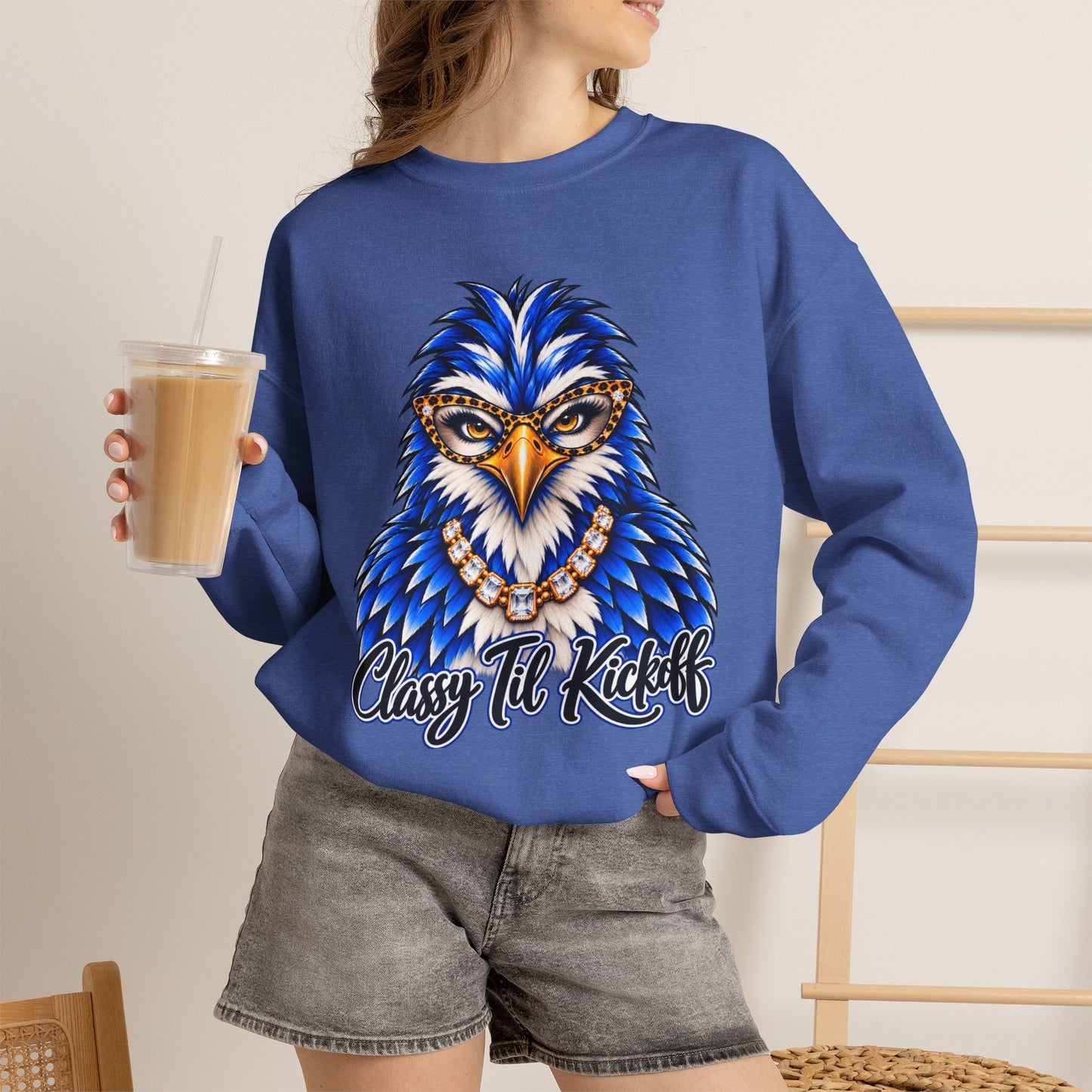 GILDAN - Classy ’Til Kickoff Owl Sweatshirt
