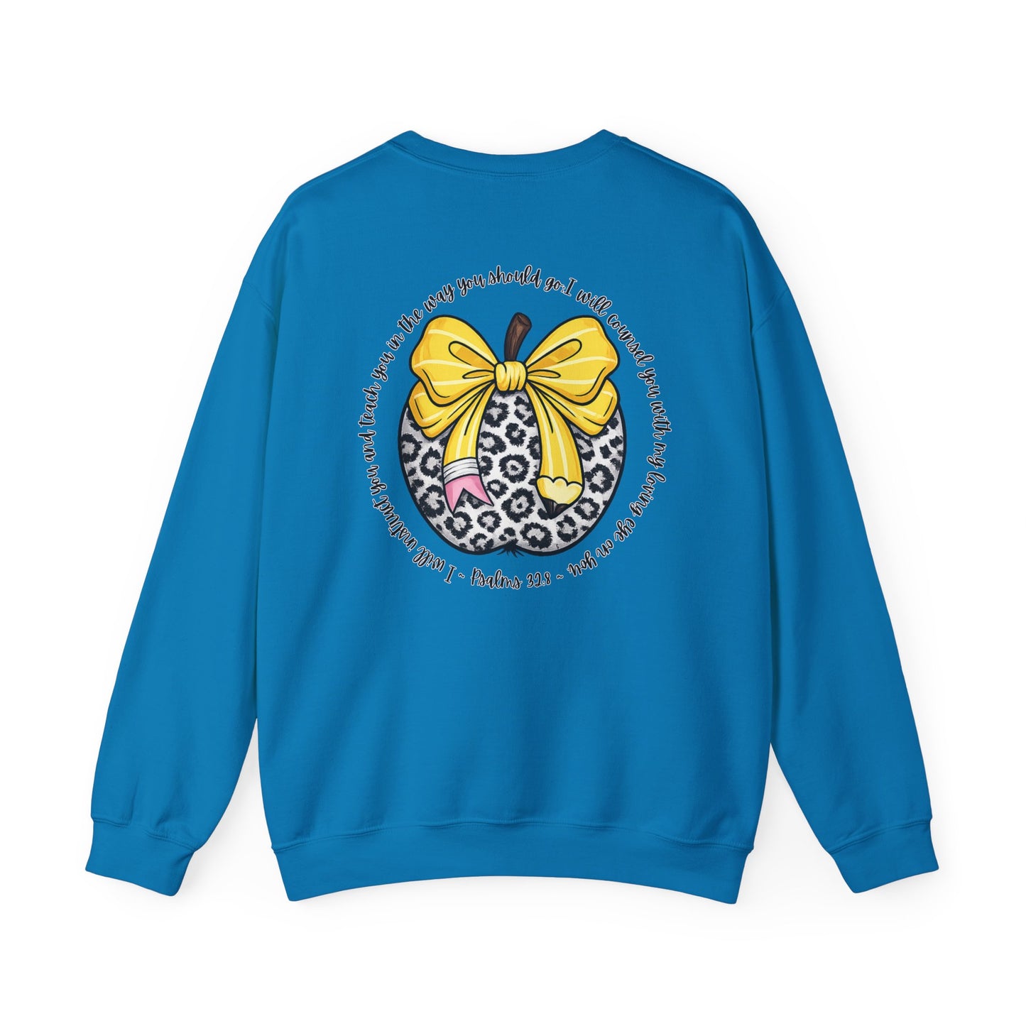 GILDAN - WORLD'S BEST TEACHER  - WITH FRONT AND BACK PRINTING