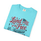 COMFORT COLORS - Land of the Free Because of the Brave T-Shirt — Patriotic Statue of Liberty Graphic Tee