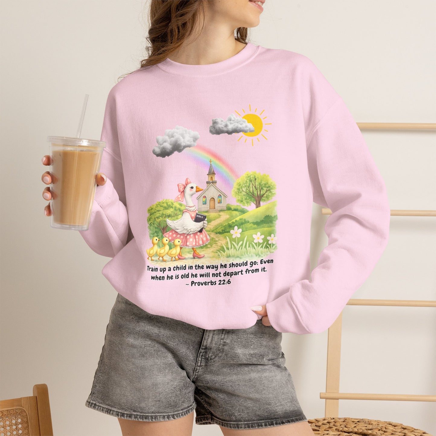 GILDAN - TRAIN UP A CHILD ADULT SWEATSHIRT