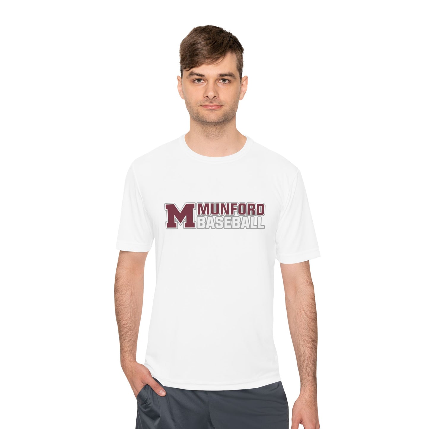 Munford Baseball Moisture-Wicking Tee