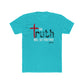 Faith 'Truth' T-Shirt — Christian Cross Graphic Tee (John 8:32)
