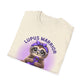 Lupus Warrior T-Shirt — Cute Sloth Holding Purple Ribbon, "Stronger Than The Storm Inside Me" Awareness Tee
