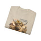 Cow Floral Tee — "Follow the Word, Not the Herd" Graphic T-Shirt