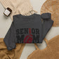 GILDAN - Senior Mom Football Crewneck Sweatshirt — "The Final Season" 2024