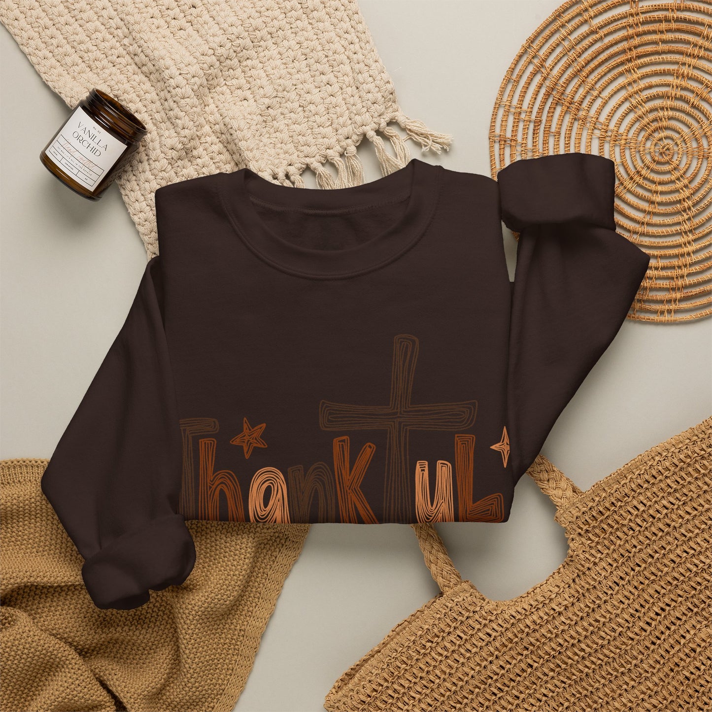 GILDAN - Thankful Cross Sweatshirt