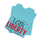 BELLA CANVAS - Liberty and Justice For All T-Shirt — Patriotic Fourth of July Tee