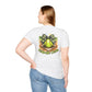 Midsouth Chicks Softball T-Shirt — Neon Green Softball Bow Design