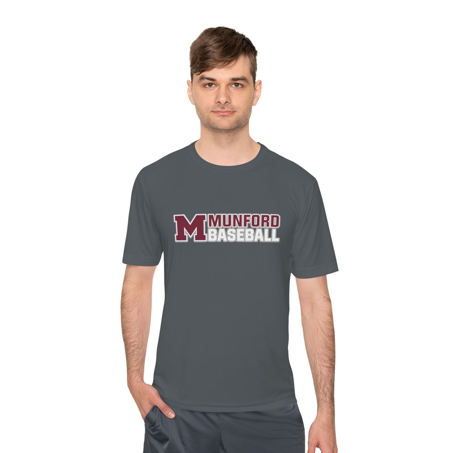 Munford Baseball Moisture-Wicking Tee