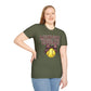 Munford Cougars Softball T-Shirt — Yellow Ball with Bow Team Tee