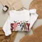 GILDAN - Spooky Mama Sweatshirt – Cute Halloween Ghost & Pumpkin Graphic Crewneck