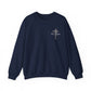 GILDAN - GET DOWN IN THE GOSPEL ADULT SWEATSHIRT GRAY CAMO CROSS