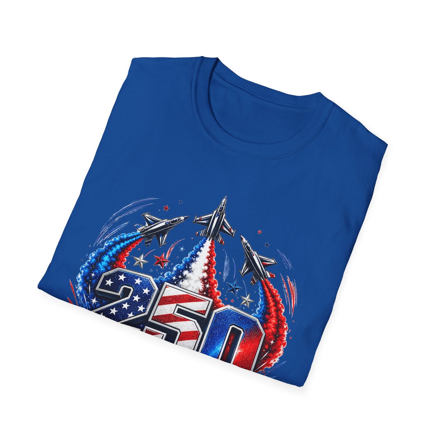 GILDAN - 250 Years of Freedom T-Shirt — Patriotic Jet Tribute