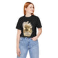 Christian Cow Graphic Tee - "Don't Follow the Herd, Follow the Word" Floral Cross T-Shirt