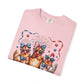 COMFORT COLORS - Patriotic Chickens T-Shirt — 4th of July Farm Animal Graphic Tee