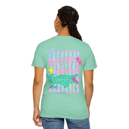 COMFORT  COLORS - Later/Afterwhile Alligator T-Shirt — Retro Pastel Graphic Tee