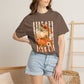 COMFORT COLORS - Pumpkin Stack 'Boo Y'all' Fall T-Shirt — Autumn Floral Halloween Tee