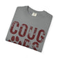 COMFORT COLORS - Cougars Distressed Paw T-Shirt
